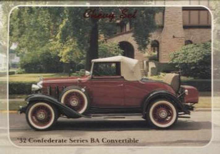 #21 32 Confederate Series BA Convertible - 1992 Collect-A-Card Chevy