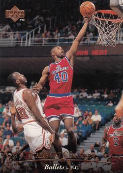 #21 Calbert Cheaney - Washington Bullets - 1995-96 Upper Deck Basketball