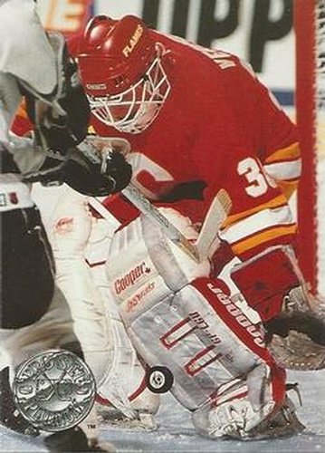 #21 Mike Vernon - Calgary Flames - 1991-92 Pro Set Platinum Hockey