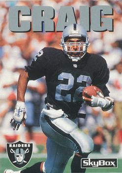 #21 Roger Craig - Los Angeles Raiders - 1992 SkyBox Impact Football