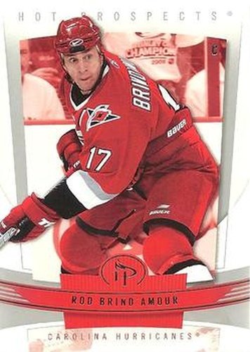 #21 Rod Brind'Amour - Carolina Hurricanes - 2006-07 Fleer Hot Prospects Hockey