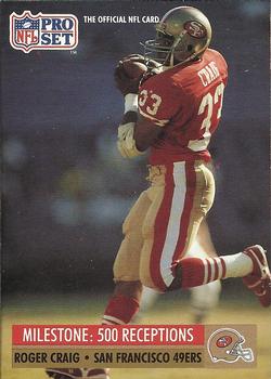 #21 Roger Craig - San Francisco 49ers - 1991 Pro Set Football