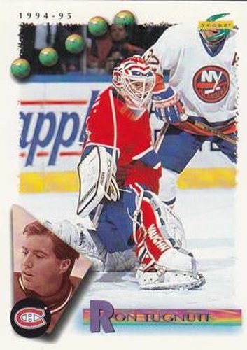 #21 Ron Tugnutt - Montreal Canadiens - 1994-95 Score Hockey