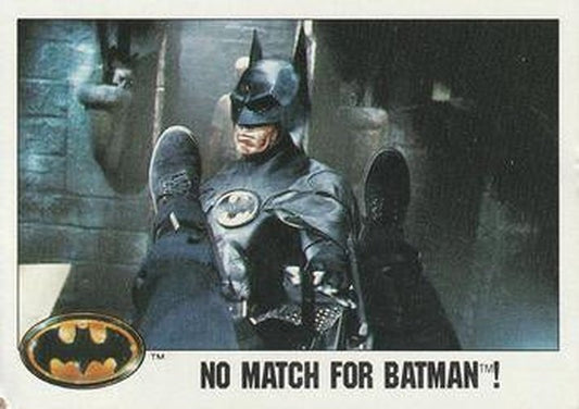 #121 No Match for Batman! - 1989 Topps Batman