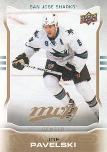 #21 Joe Pavelski - San Jose Sharks - 2014-15 Upper Deck MVP Hockey