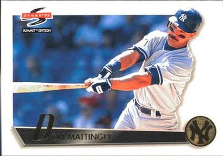 #21 Don Mattingly - New York Yankees - 1995 Summit Baseball