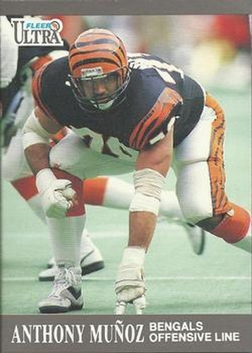 #21 Anthony Munoz - Cincinnati Bengals - 1991 Ultra Football