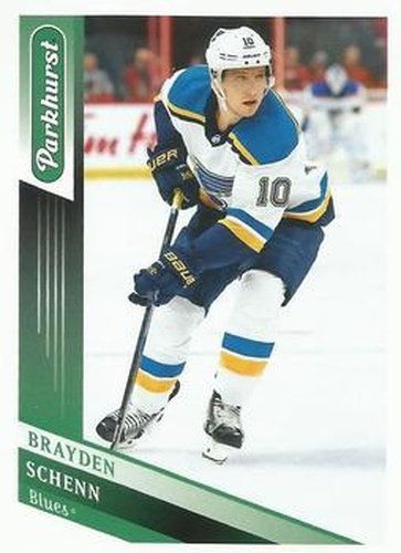 #21 Brayden Schenn - St. Louis Blues - 2019-20 Parkhurst Hockey