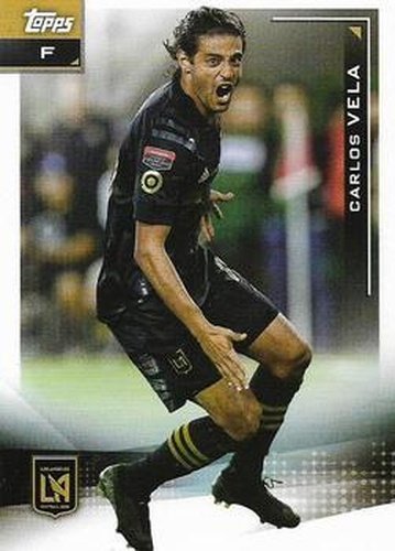 #21 Carlos Vela - Los Angeles FC - 2021 Topps MLS Soccer