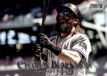 #21 Charlie Blackmon - Colorado Rockies - 2019 Stadium Club Baseball