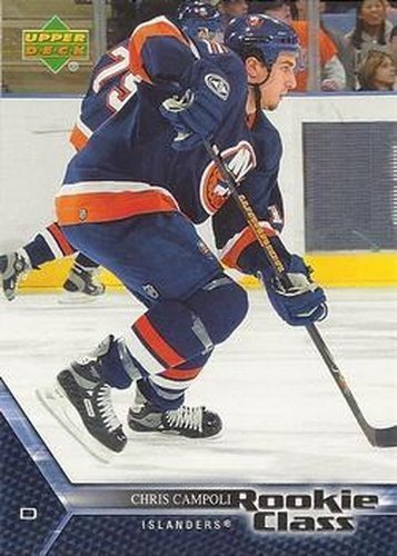 #21 Chris Campoli - New York Islanders - 2005-06 Upper Deck Rookie Class Box Set Hockey