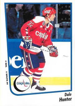 #21 Dale Hunter - Washington Capitals - 1994-95 Panini Hockey Stickers