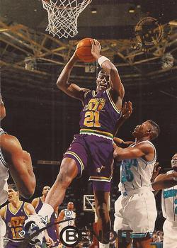#21 David Benoit - Utah Jazz - 1994-95 Stadium Club Basketball