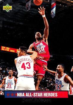 #21 David Robinson - San Antonio Spurs - 1992-93 Upper Deck NBA All-Stars Basketball