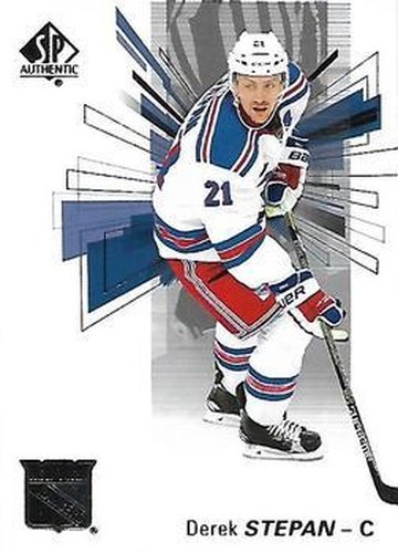 #21 Derek Stepan - New York Rangers - 2016-17 SP Authentic Hockey