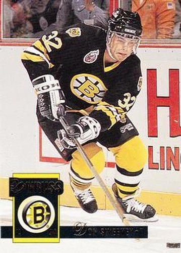 #21 Don Sweeney - Boston Bruins - 1993-94 Donruss Hockey