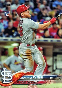 #21 Harrison Bader - St. Louis Cardinals - 2018 Topps Baseball