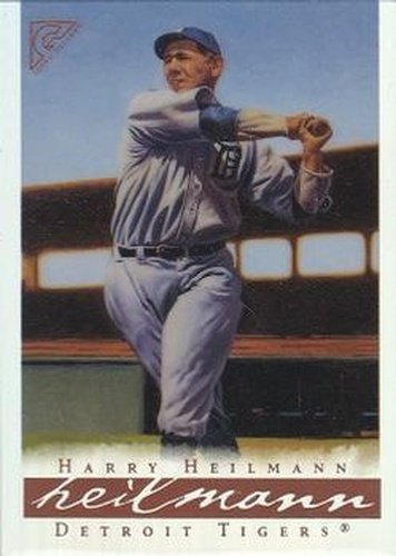 #21 Harry Heilmann - Detroit Tigers - 2003 Topps Gallery Hall of Fame - Artist's Proofs Baseball