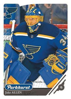 #21 Jake Allen - St. Louis Blues - 2018-19 Parkhurst Hockey