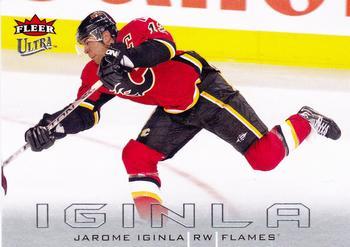 #21 Jarome Iginla - Calgary Flames - 2009-10 Ultra Hockey