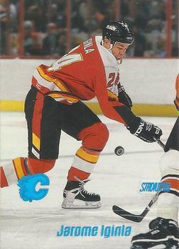 #21 Jarome Iginla - Calgary Flames - 1999-00 Stadium Club Hockey
