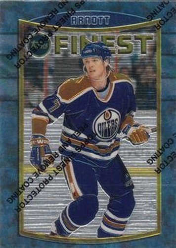 #21 Jason Arnott - Edmonton Oilers - 1994-95 Finest Hockey