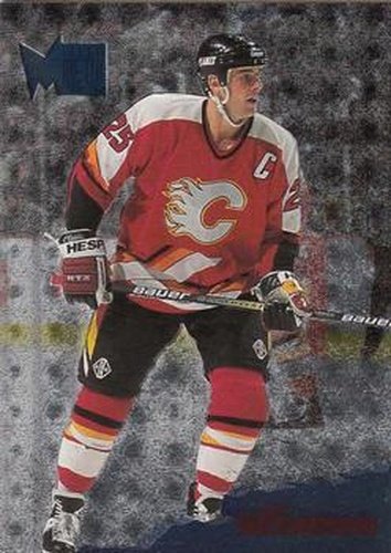 #21 Joe Nieuwendyk - Calgary Flames - 1995-96 Metal Hockey