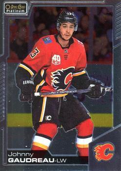 #21 Johnny Gaudreau - Calgary Flames - 2020-21 O-Pee-Chee Platinum Hockey