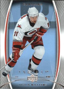 #21 Justin Williams - Carolina Hurricanes - 2007-08 Upper Deck Trilogy Hockey
