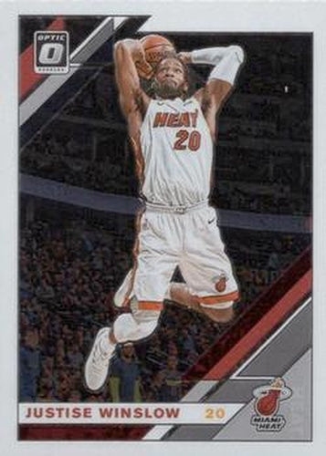 #21 Justise Winslow - Miami Heat - 2019-20 Donruss Optic Basketball