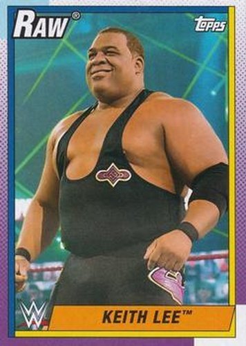#21 Keith Lee - 2021 Topps Heritage WWE Wrestling