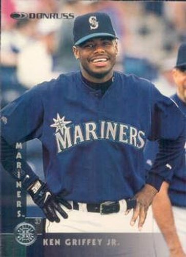 #21 Ken Griffey Jr. - Seattle Mariners - 1997 Donruss Baseball