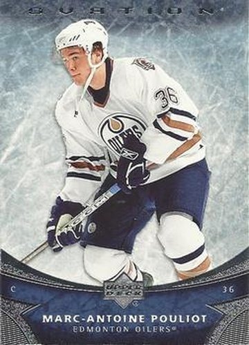 #21 Marc-Antoine Pouliot - Edmonton Oilers - 2006-07 Upper Deck Ovation Hockey