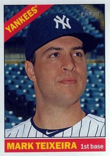 #21 Mark Teixeira - New York Yankees - 2015 Topps Heritage Baseball