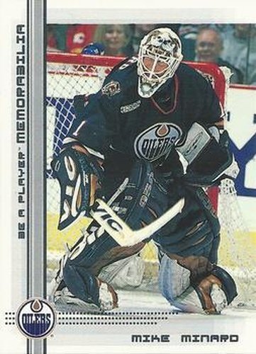 #21 Mike Minard - Edmonton Oilers - 2000-01 Be a Player Memorabilia Hockey
