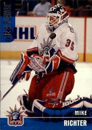 #21 Mike Richter - New York Rangers - 1999-00 Be a Player Memorabilia Hockey