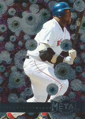 #21 Mo Vaughn - Boston Red Sox - 1996 Metal Universe Baseball
