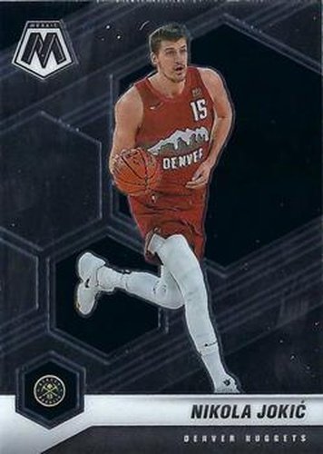 #21 Nikola Jokic - Denver Nuggets - 2020-21 Panini Mosaic Basketball