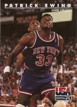#21 Patrick Ewing - USA - 1992 SkyBox USA Basketball