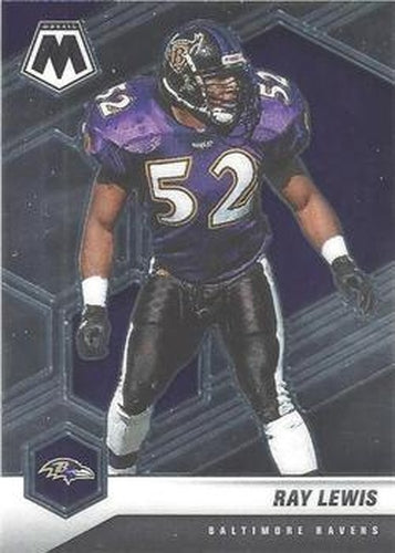 #21 Ray Lewis - Baltimore Ravens - 2021 Panini Mosaic Football