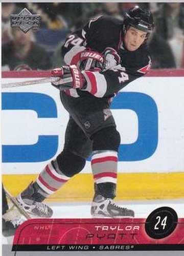 #21 Taylor Pyatt - Buffalo Sabres - 2002-03 Upper Deck Hockey