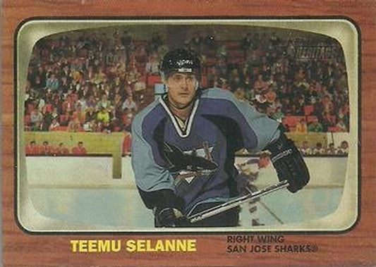 #21 Teemu Selanne - San Jose Sharks - 2002-03 Topps Heritage Hockey