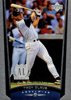 #21 Troy Glaus - Anaheim Angels - 1999 Upper Deck Baseball