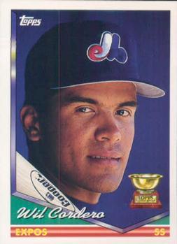 #21 Wil Cordero - Montreal Expos - 1994 Topps Baseball
