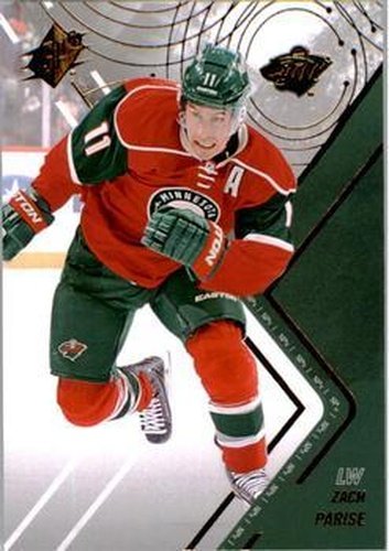 #21 Zach Parise - Minnesota Wild - 2015-16 SPx Hockey