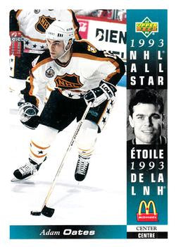 #McD-21 Adam Oates - Boston Bruins - 1993-94 Upper Deck McDonald's Hockey