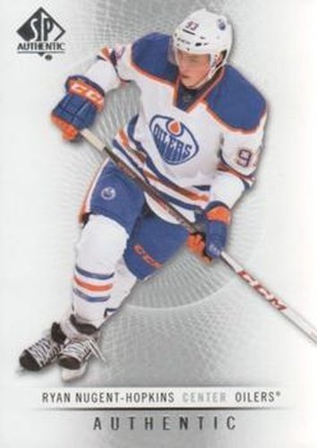 #21 Ryan Nugent-Hopkins - Edmonton Oilers - 2012-13 SP Authentic Hockey