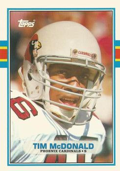 #21T Tim McDonald - Phoenix Cardinals - 1989 Topps Traded Football