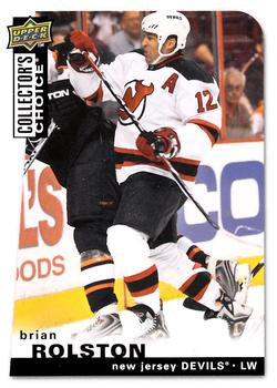 #21 Brian Rolston - New Jersey Devils - 2008-09 Collector's Choice Hockey