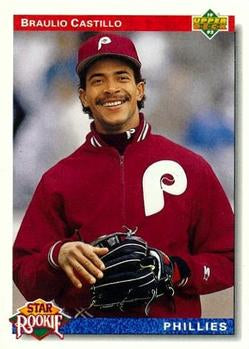 #21 Braulio Castillo - Philadelphia Phillies - 1992 Upper Deck Baseball